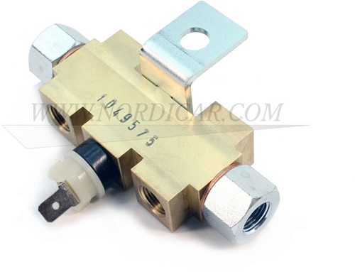 Verteiler, Bremsleitung mit Bremswarnschalter Volvo Amazon P1800 69- 142 144 145 164 673764-3