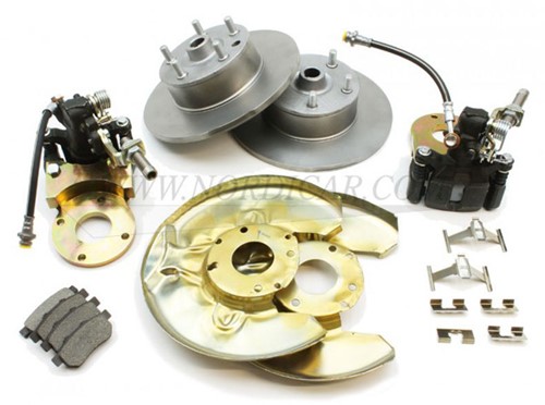 Brake disc Conversion kit: Rear axle ---ruilbasis / Exchange / Retourner / Austauschartikel----