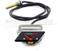 Temperture gauge Volvo 544 210 Amazon groen/rood 673999