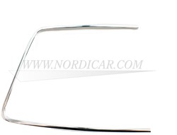 Achterruit sierlijst Links licht beschadigd. De laatst beschikbare lijst!! Volvo 142 144 164 242 244 264 675867