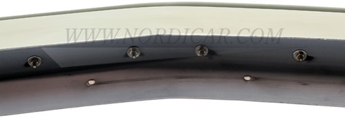 Bumperset RVS compleet Voor en Achter  Volvo 142 144 145 (-72) 676009-2