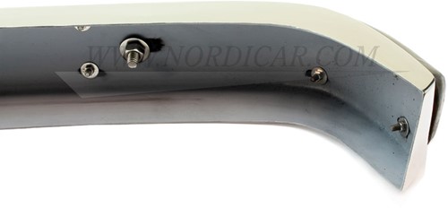 Bumperset RVS compleet Voor en Achter  Volvo 142 144 145 (-72) 676009-3