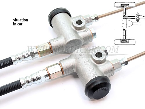 Bremskraftregler Satz Volvo Amazon P1800 140 164 677588-677589-2