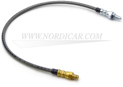 Bremsschlauch Vorderachse- unten- Edelstahl- L=58cm Volvo 142 144 145 direkt aan klauw 677713