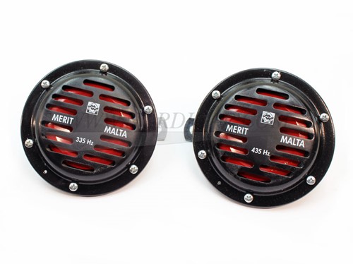 Horn set high 435Hz and low 335Hz Volvo 544 210 Ama 1800S E ES 142 144 145 164 678840