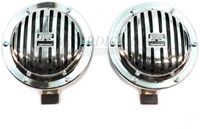 Kit Klaxon – ton aigu et bas- 12V- chrome Volvo 544 210 Amazon 1800S E ES 142 144 145 164 678840