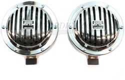 Kit Klaxon – ton aigu et bas- 12V- chrome Volvo 544 210 Amazon 1800S E ES 142 144 145 164 678840