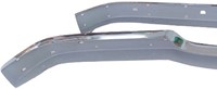 Bumper set - stainless steel Front and Rear Volvo 164 (-'72) 679022-2