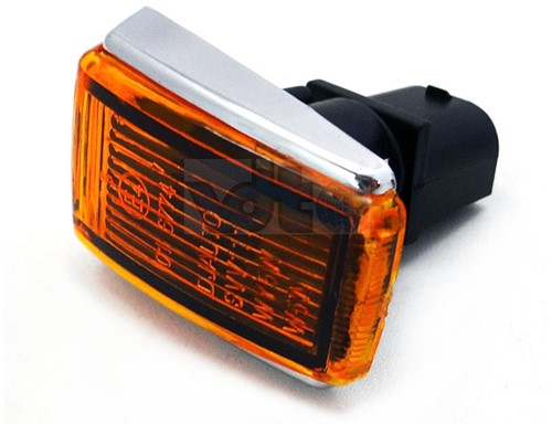 Sidemarker chroom Links/Rechts Volvo 240 260 740 760 780 940 960 S/V90 (-98) 850 S70 V70(XC) (-00) C70 (-05) 6846318
