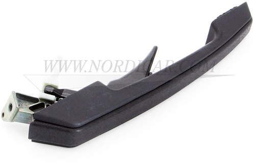 Door handle- Left Front/Left Rear- black Volvo 700 900 6846646