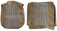 Stoel bekleding set nougat zitting + rugleuning (1 stoel) Volvo PV544 code 40-197 690513-2