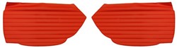 Deurpaneel set Rood links + rechts Volvo P1800 (-'64) 690692