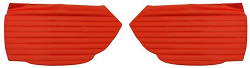 Deurpaneel set Rood links + rechts Volvo P1800 (-'64) 690692