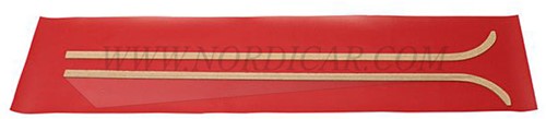 Panneau Montant B - Rouge Gauche et Droite Volvo PV544 code 45-223 690784-2