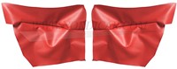 Zijpaneel bekleding set rood 45-223 Achterzijde Links + Rechts Volvo PV 690786-2