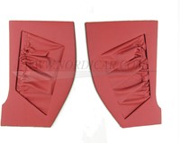 Schopplaat set rood Links en Rechts Volvo P1800S Interieurcode 307-500 317-557 691034-2