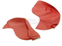 Wheel house cover set- red- Left and Right Volvo P1800S Interieurcode 307-500 691043-2