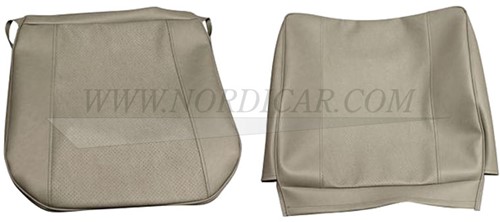 Kit de housse de siège avant, assise et dossier - gris Volvo Duett 210 691154-2