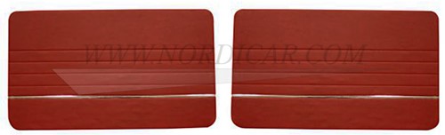 Deurpaneel set Rood Links + Rechts Volvo 544 691172-2