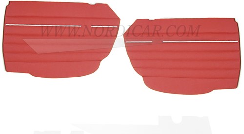 kit de Panneau de porte – gauche et droit, supérieur- coloris rouge Volvo P1800S 691415-2
