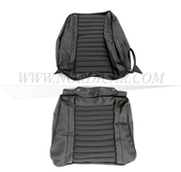 Seat cover set- black- seat and back Volvo Amazon 2drs 4drs Amazon combi 691438-2