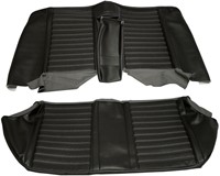 Upholstery rear seat Black  Volvo Amazon 1965-1968 code 168-503 691464-2
