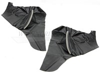 Side panel cover set- black- Left and Right- Rear Volvo Amazon 2drs code 417-515 428-584 691524-2