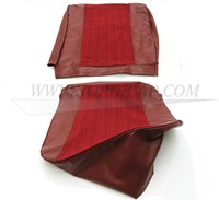 kit de Housse de siège – coloris rouge – assise et dossier Volvo 544 1965 code 52-510 691530-2