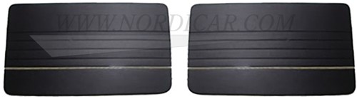 Door panel Black, Left and Right  Volvo 544 1965-1966 691544-2