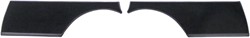 Side panel luggage compartment set- Left and Right black Volvo Amazon Combi P220 691589