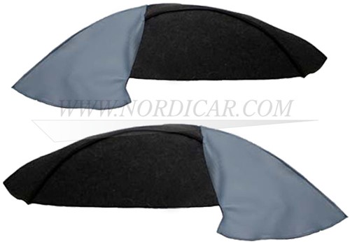 Upholstery wheel arch set, left and right - blue Volvo 691607-2