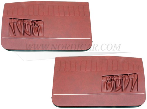 kit de Panneau de porte – gauche et droit, avant- coloris rouge Volvo Amazon P120 220 1965-1966 691805-2