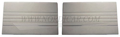 Door panel set, left and right - gray Volvo Duett P210 691994-2