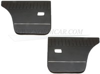 Deurpaneel set Zwart Achterzijde Links + Rechts  Volvo Amazon P120 P220 692000-2