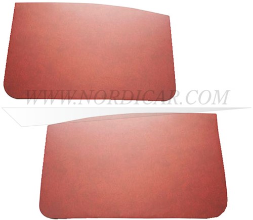 Door panel Amazon Favorit 2-doors Red, Left and Right  Volvo Amazon Favorit 2drs  692030-2