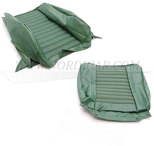 Seat cover set- green- seat and back Volvo Amazon code 185 426 520 692094-2