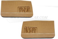 Deurpaneel set Bruin Voorzijde Links + Rechts  Volvo Amazon P120 P220 692143-2