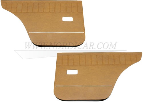 kit de Panneau de porte – gauche et droit, partie arrière- coloris brun Volvo Amazon P120 P220 692149-2