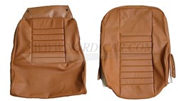 Sitzbezug Braun Leder- Sitz und Rücken Volvo 1800S E ch# -37549 692171-692172