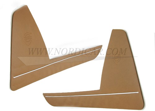 Door panel set brown- Left and Right- Bottom Volvo 1800S 692180-2