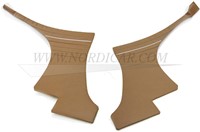 Innenverkleidung Seitenverkleidung satz- braun- hinten links und rechts Volvo 1800S 692182-2
