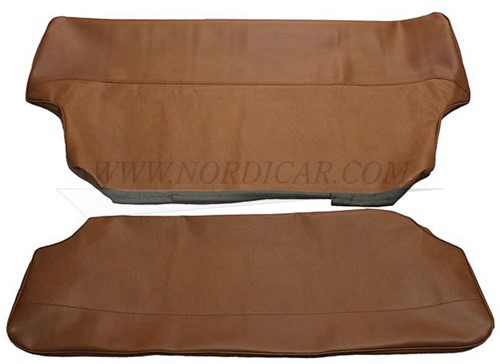 Upholstery rear seat Brown set, seat and back  Volvo P210 code 230-544 692264-2