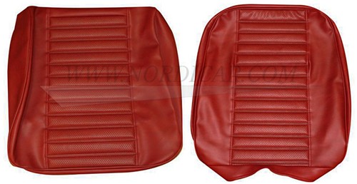 Stoel Bekleding set Rood Zitting + Rugleuning (1 stoel) Volvo Amazon code 432-597 692889-2