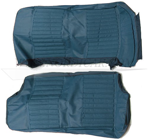 Upholstery rear seat Blue set, seat and back Volvo Amazon 1969 code 431-596 692893-2
