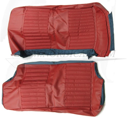 Upholstery rear seat Red set: seat and back Volvo Amazon 130 code 432-597 692895-2