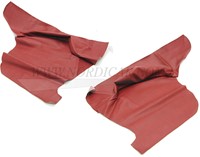 Zijpaneel bekleding set Rood Achterzijde Links+ Rechts Volvo Amazon 2drs 1970 code 434-636 695122-2