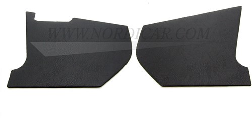 Schopplaatset zwart Links en Rechts Volvo 1800E 37550- 1800ES 695725-2