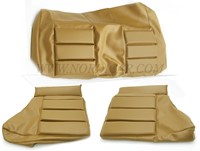 Upholstery rear seat Golden brown set, seat and back Volvo 1800E 37550- 1800ES 695867-2