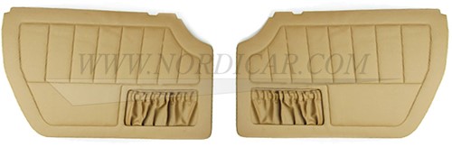 Türverkleidung satz- goldbraun- links und rechts Volvo 1800E 37550- 1800ES 695891-2