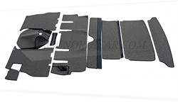 Matten set Grijs compleet (10 delig) Volvo 1800S 696009